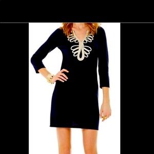 Lilly Pulitzer NEW STUNNING Black dress XL